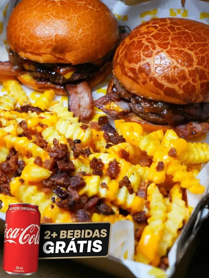 Combo Casal - 2 Burgões + Batata Especial 500g